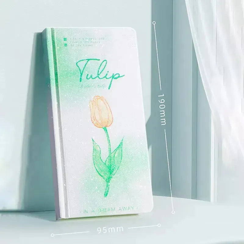 Gradient Flower Planner Notebook