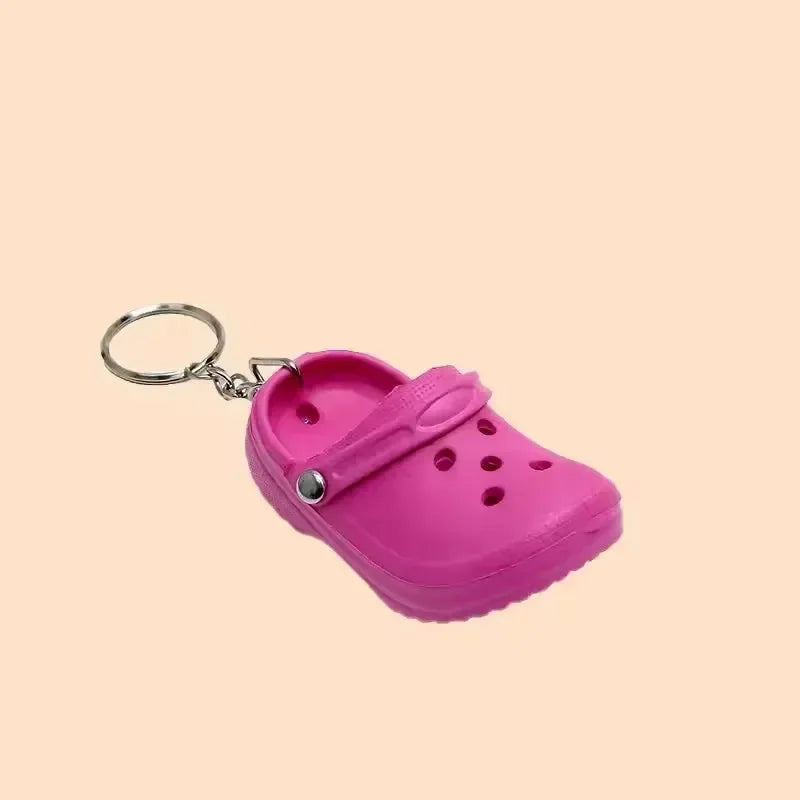 Clogging Along Mini Crocs Keychain