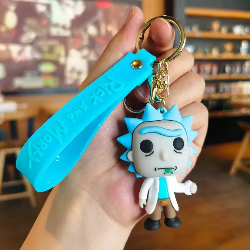 Rick and Morty 3D Keychain