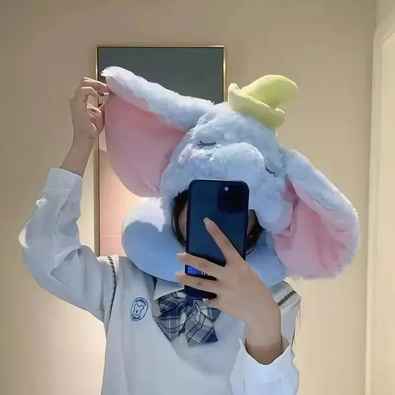 Character Cloud Hooded Neck Pillows