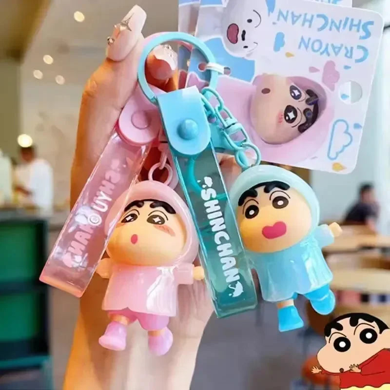 Shinchan Rain Ready 3D Keychain