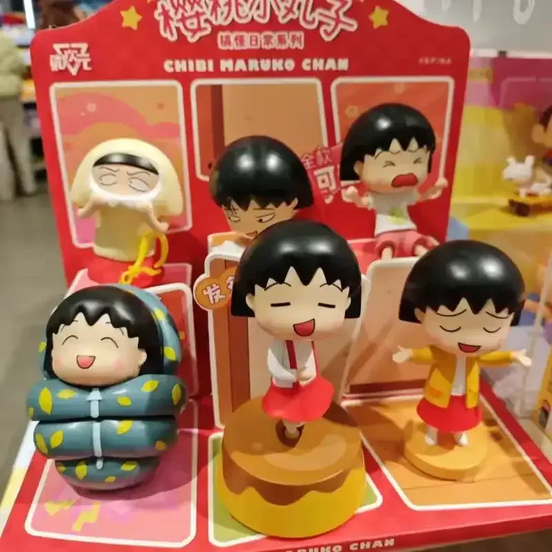 Coffret aveugle de jouets mobiles Chibi Marukoa-Chan 