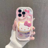 Hello Kitty Grip Tok Cover (For Samsung)