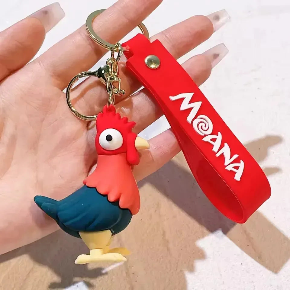 Moana & Crew 3D Keychain