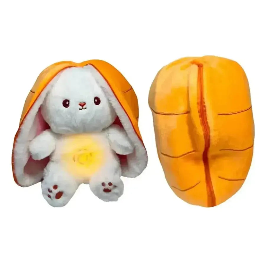 Strawberry Carrot Bunny Breathing Plushie