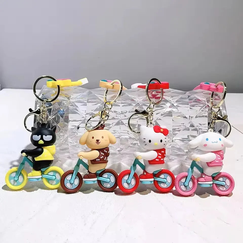 Sanliou Bicycling Crew 3D Keychain