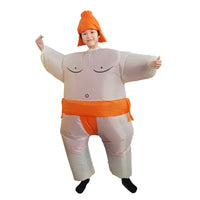 Sumo Wrestler Costume Inflatable Suit Blow Up Outfit Cosplay Party Dress for Kid and Adult - Bear Hugs