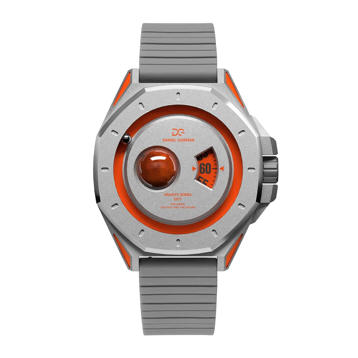 DANIEL GORMAN Saturn 17PM Orange Watch DG0132 Brass Copper Case New Magnetic Watch 2026 - Bear Hugs