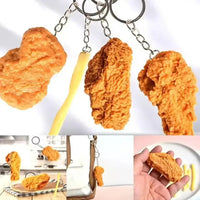Fry-Day Feast Fast Food Keychain