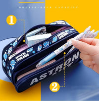 Premium Dual Deck Pencil Pouch