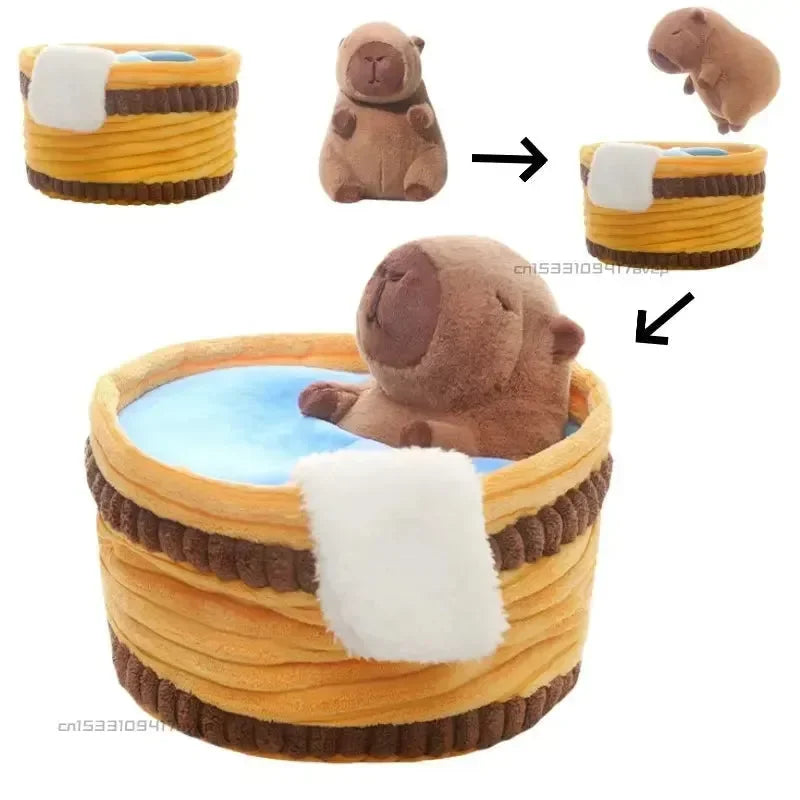 Scrub-a-Dub Bathing Capybara (30 cm)
