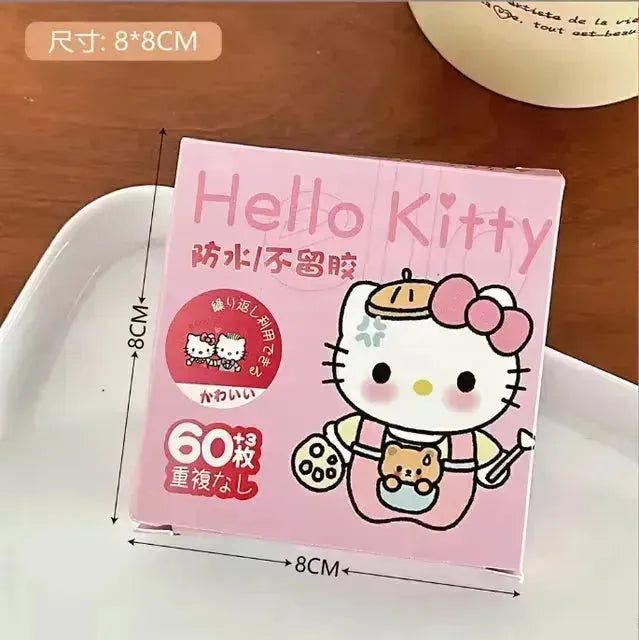 Sanrio Kawaii Sticker Box (60 Pcs)