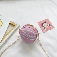 Slam Dunk Basketball Crossbody Bag