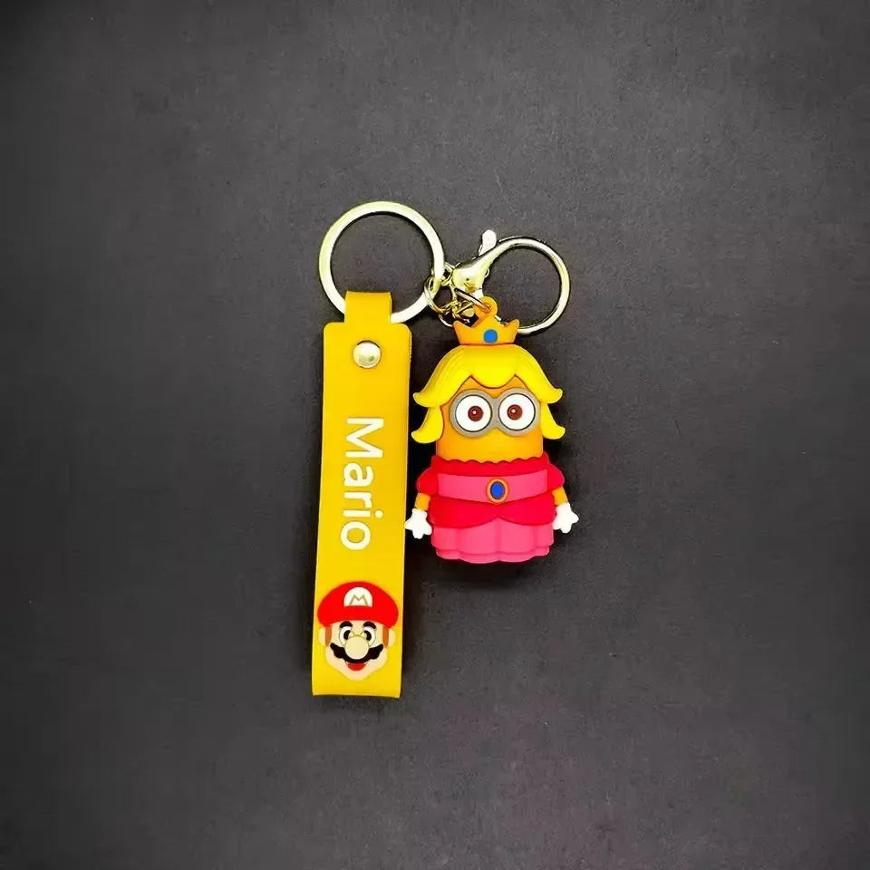 Mario & Minniun Mashup Keychain
