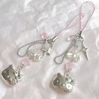 Hello Kitty Cascade Beaded Phone Charm