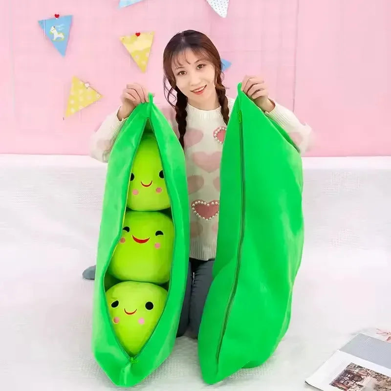 Happy Pals Plush Pea Pod