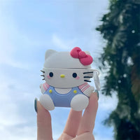 Sitting Hello Kitty Case (For Airpods)