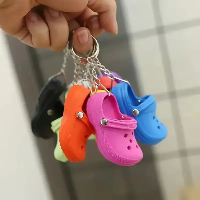 Clogging Along Mini Crocs Keychain