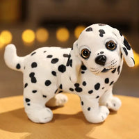 Adorable Realistic Plush Dog Toy (25 cm)