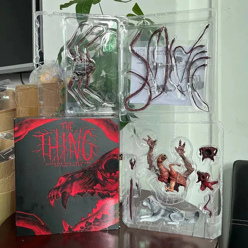 NECA Feral Predator Action Figure and Ultimate Dog From Thing