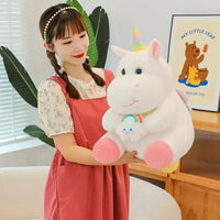 Cute Plump Unicorn Plush