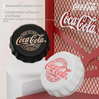 CoCa-Cola T13 Creative Bottle Cap Bluetooth Earphones ENC Call Noise Reduction 360° Stereo Sound Semi-In-Ear Wireless Earphones - Bear Hugs