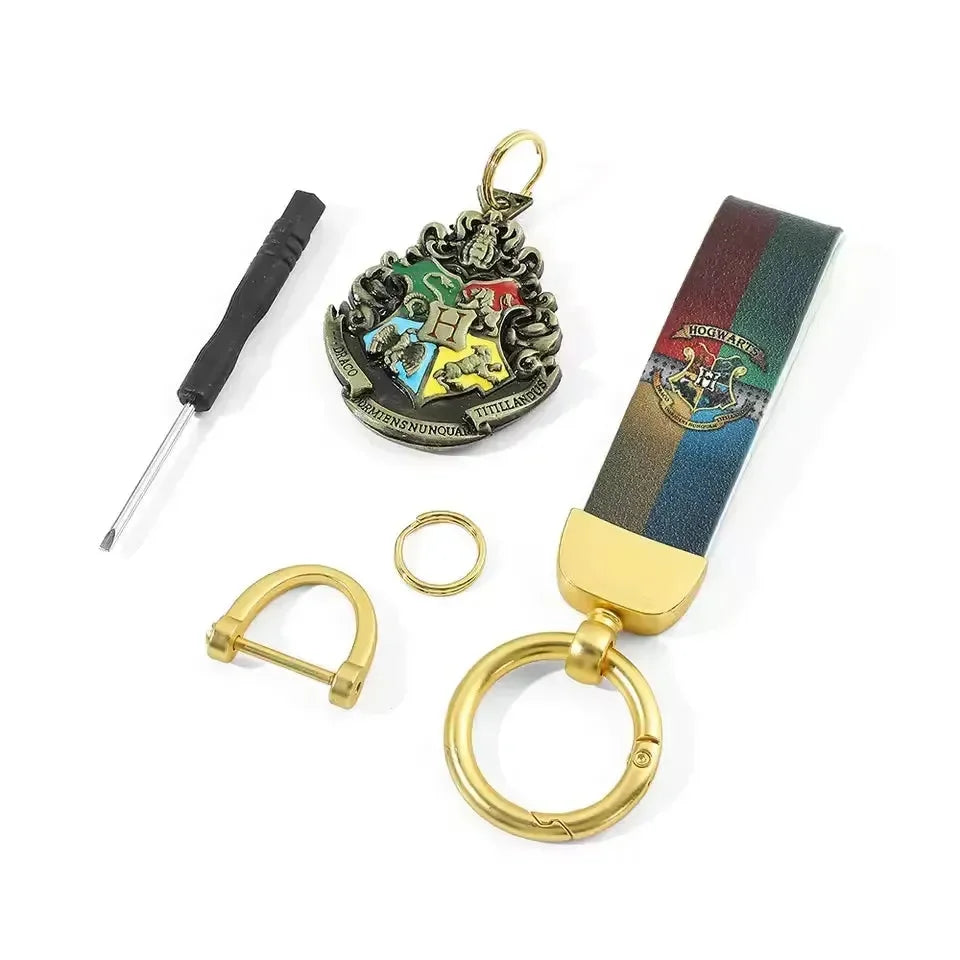 Enchanted Harry Potter Leather Keychain