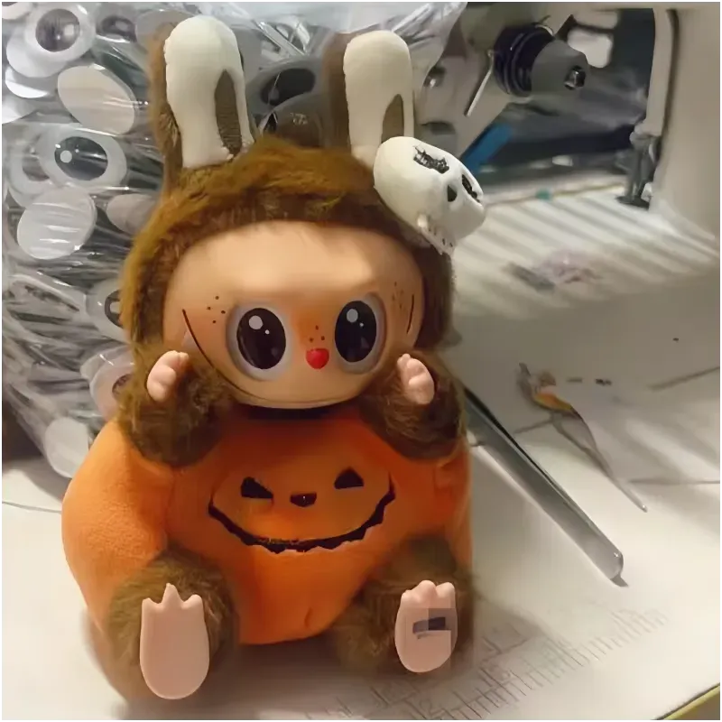 Labubu Halloween Pumpkin Figurine