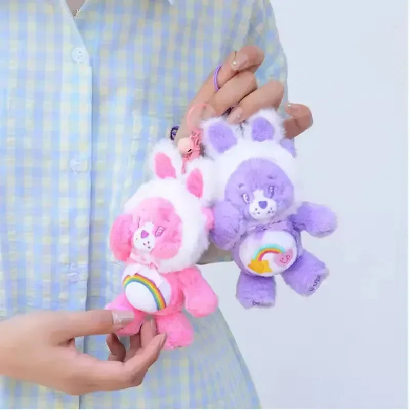 Thoughtful Care Bears Plush Keychain