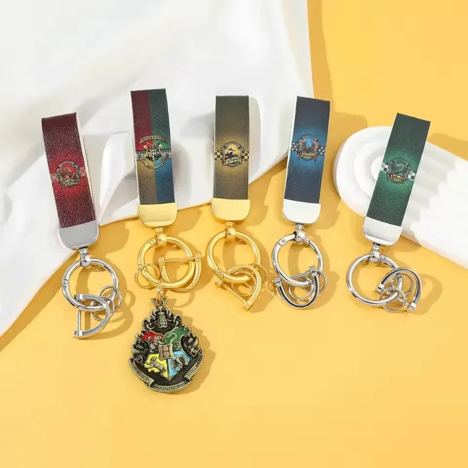 Enchanted Harry Potter Leather Keychain