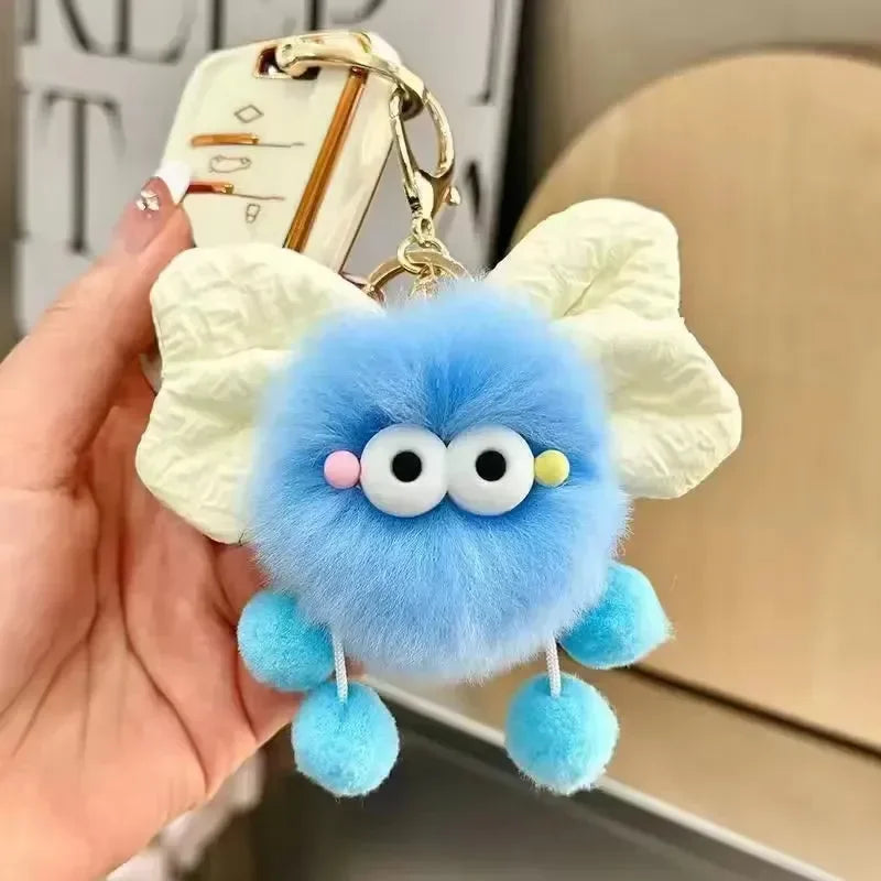Big-Eyed Bowtie Buddy Keychain