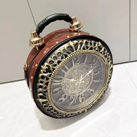 Luxury Clock Novelty Bag