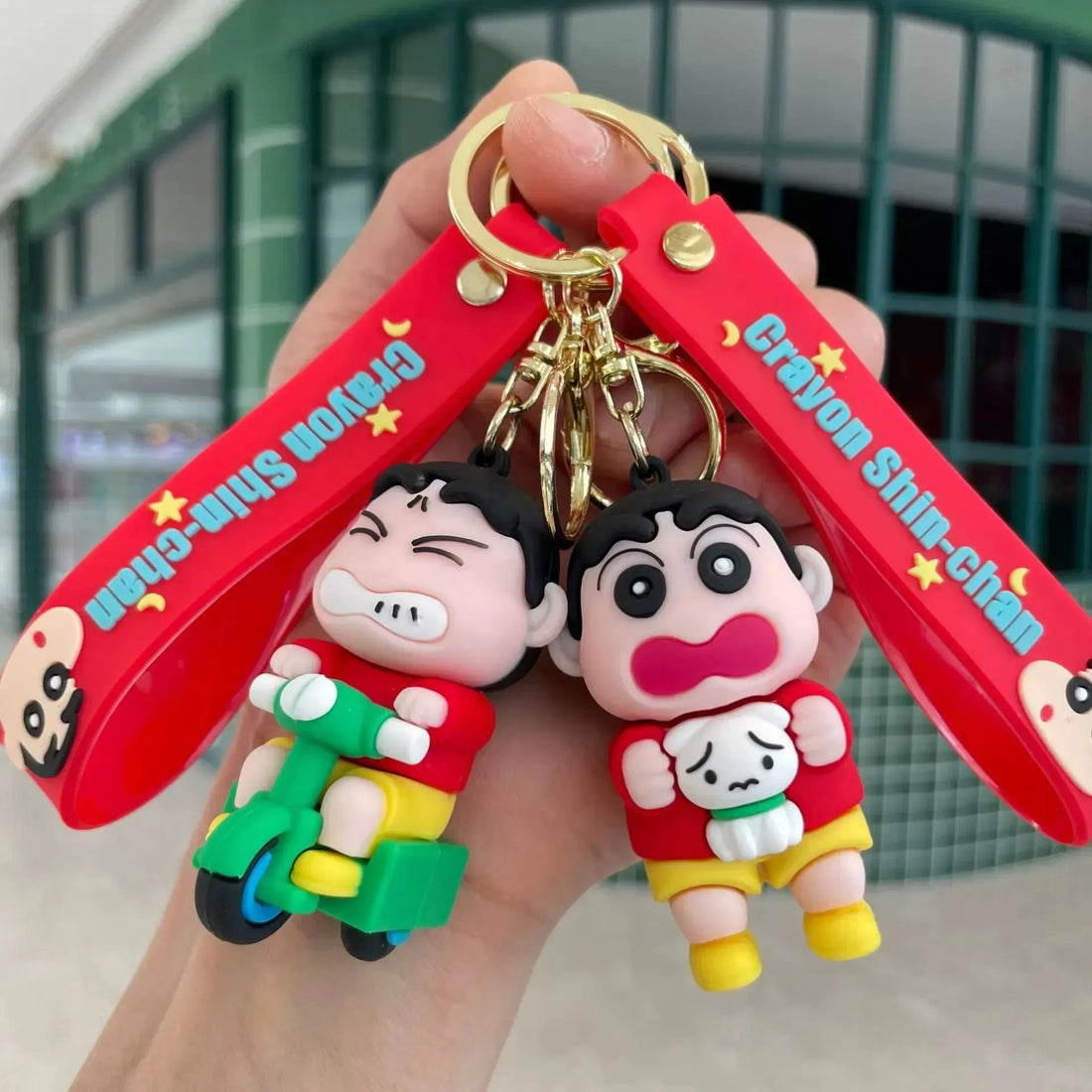 Crayon Shin-chan Action Style Keychain