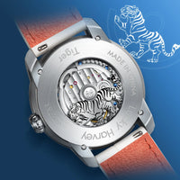 Lucky Harvey Luminous Tiger Dial Mechanical Watches Men Sapphire Waterproof Automatic Movement Limited Edition Watches for Men - Bear Hugs