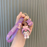 Sanliou Hoodie Cute Girl 3D Keychain