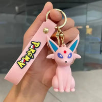 Eeveelutionary Eevee Family Keychain