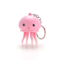 Glowing Jellyfish Keychain