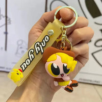 Sanliou Powerpuff Pocket Protectors Keychain