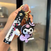 Kawaii Kuromi Many Moods Keychain