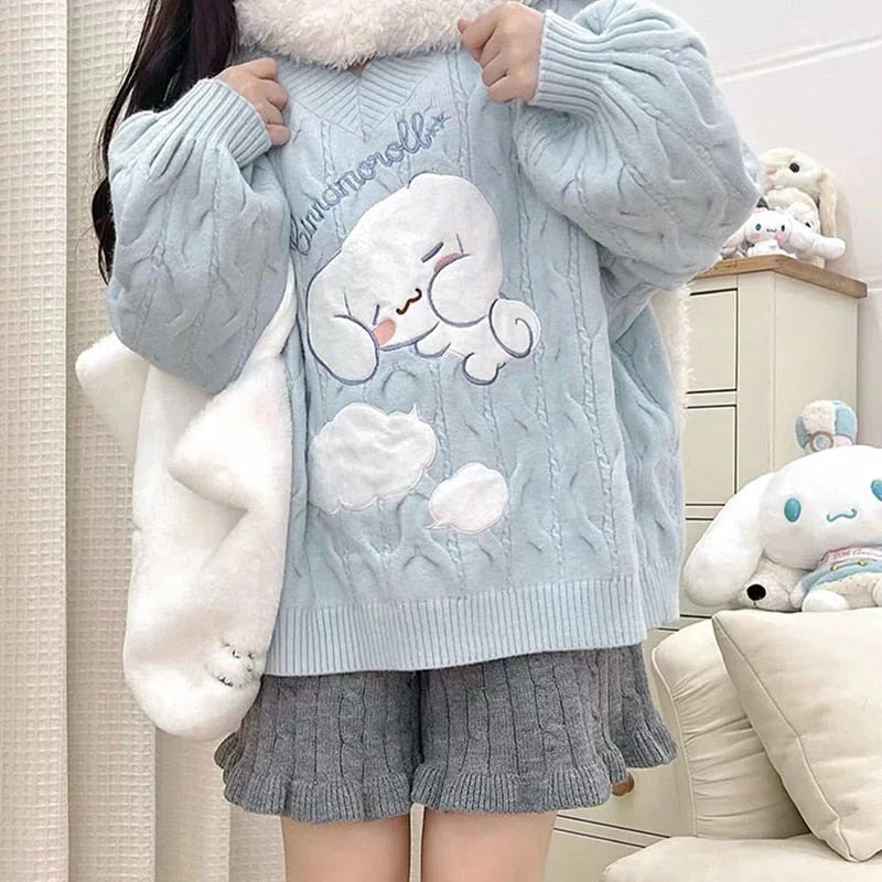 Sleepy Puppy Knit Sweater - Bear Hugs