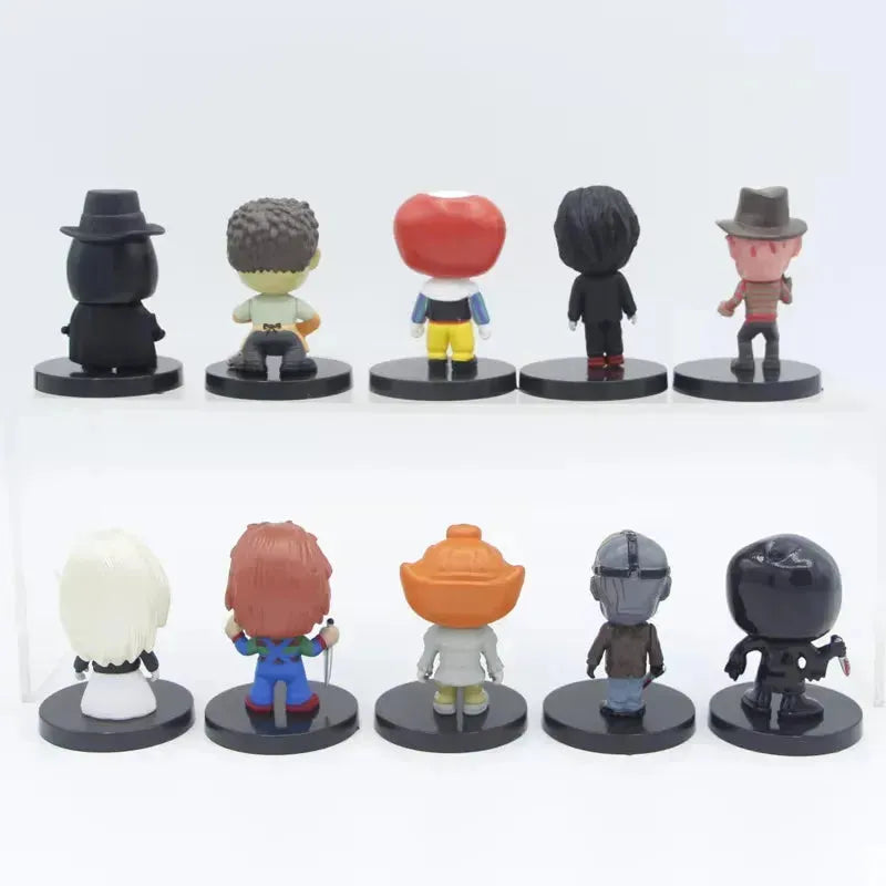 Horror Film Series Action Figure Set (10 pcs)