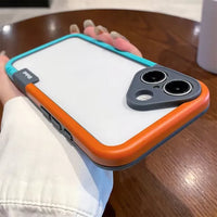 Contrast Splice Color Frame Case (For iPhones)