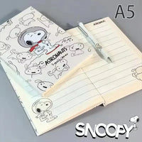 Snoopy Cozy Canvas A5 Notebook