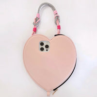 Heartfelt Feline Luxe Coin Purse Phone Case (For iPhones)