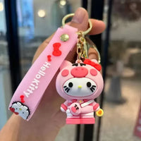 Hello Kitty Cosplay Mania Keychain