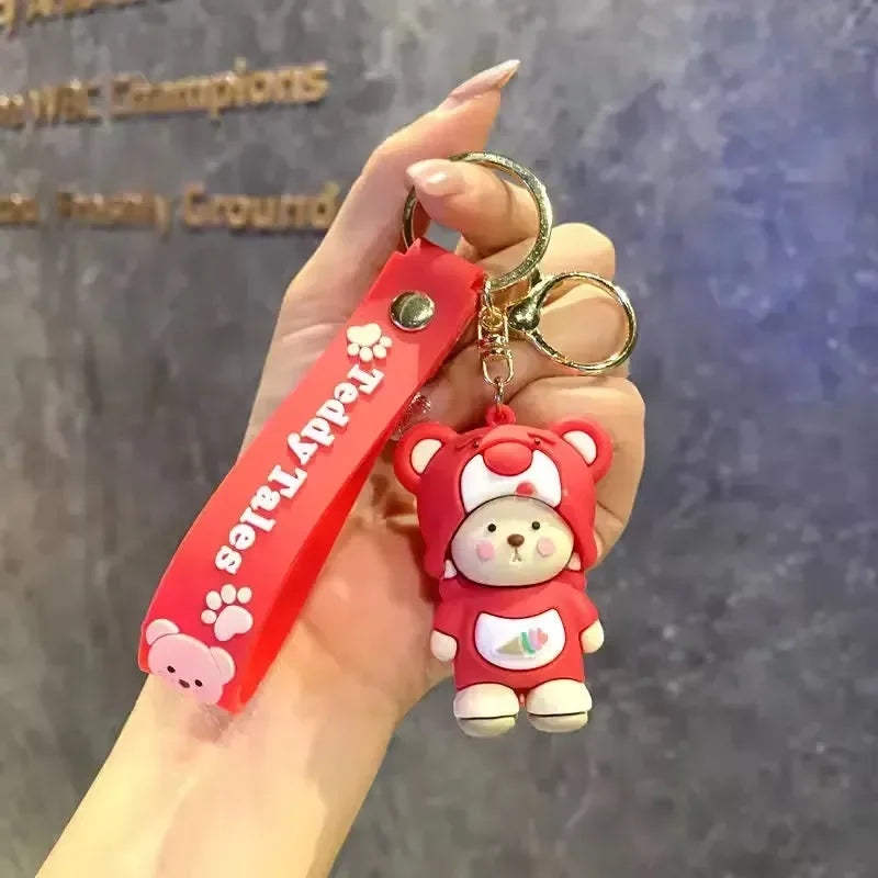 Teddy Tales Lena Bear Keychain