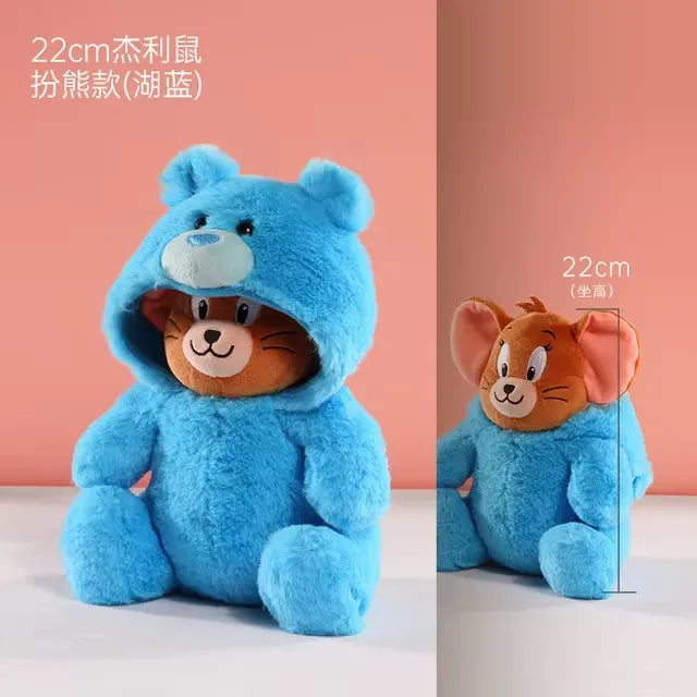 Tom & Jerry Bear Cosplay Plushies (22 cm)