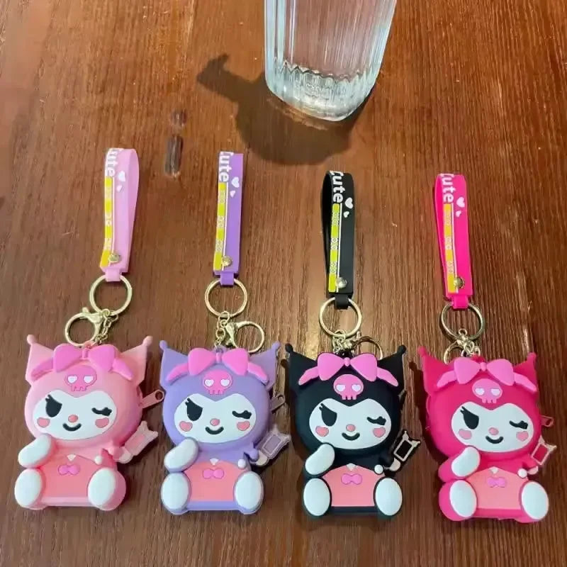 Wink & Stash Kuromi Silicone Pouch