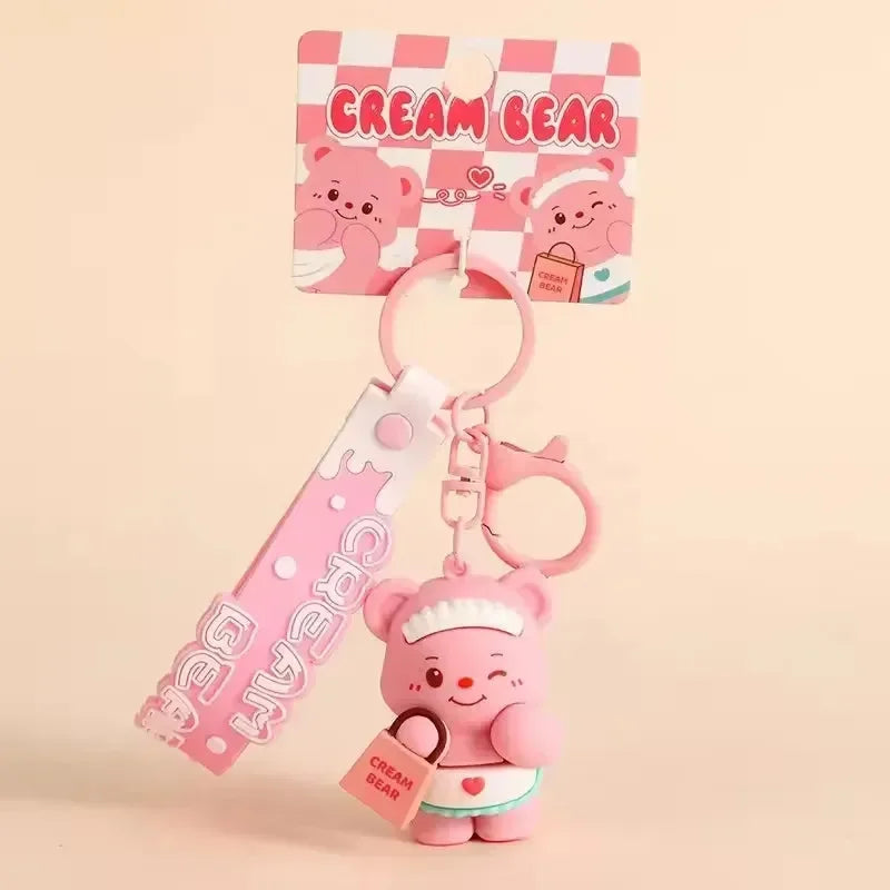 Honeyheart Butter Bear 3D Keychain