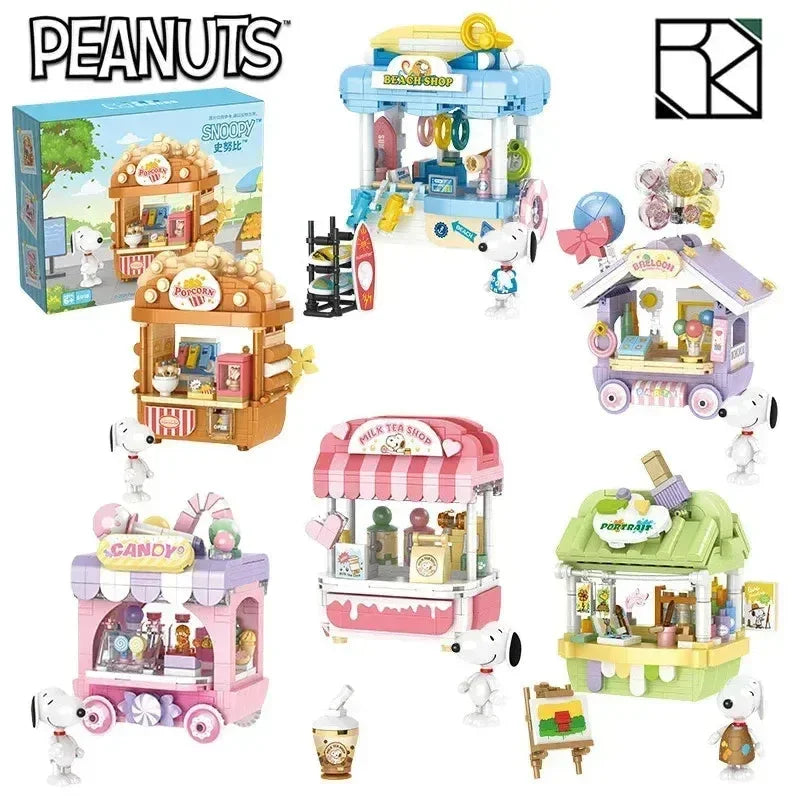 Peanuts Pals Shop Building Blocks
